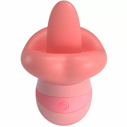 Imagen de PRETTY LOVE  KYLEE LENGUA ESTIMULADORA CLÍTORIS 10 VIBRACIONES ROSA NUDE