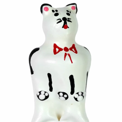 Imagen de CONDOMERIE  PRESERVATIVO DECORATIVO PINTADO A MANO GATO MODELO 2