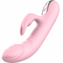 Imagen de FULLY FINGER VIBRADOR RABBIT EFECTO CALOR ROSA