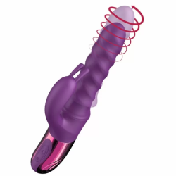 Imagen de SHE.E.O - VIBRADOR RABBIT SWIRL MORADO