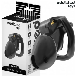 Imagen de ADDICTED TOYS LOCKED  MINDNIGHT CELL JAULA PARA PENE TALLA S 4.8 CM