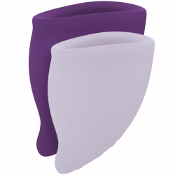 Imagen de FUN FACTORY  FUN COPA MENSTRUAL KIT VIOLETA