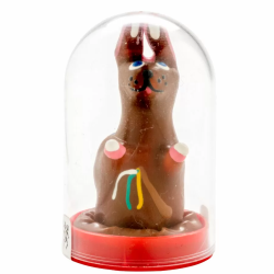 Imagen de CONDOMERIE  PRESERVATIVO DECORATIVO PINTADO A MANO CONEJITO DE PASCUA
