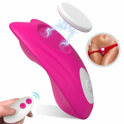 Imagen de BUTTERFLY PANTIES VIBRADOR CONTROL REMOTO ROSA