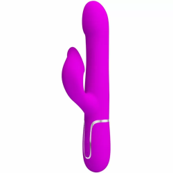 Imagen de VIBRADOR RABBIT PERLAS VIOLETA