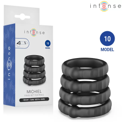 Imagen de INTENSE - MICHIEL SET DE 4 ANILLOS MODELO 10