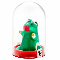 Imagen de CONDOMERIE  PRESERVATIVO DECORATIVO PINTADO A MANO RANA MODEL 1