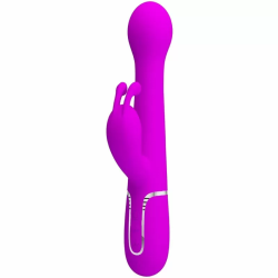 Imagen de DEJON VIBRADOR RABBIT 3 EN 1 MULTIFUNCIÓN VIOLETA