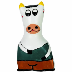 Imagen de CONDOMERIE  PRESERVATIVO DECORATIVO PINTADO A MANO VACA MODELO 2