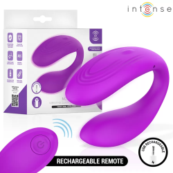 Imagen de INTENSE - NORA ESTIMULADOR DE PINZA CON VIBRACIÓN MORADO