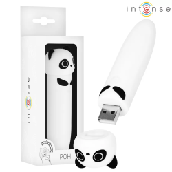 Imagen de POH BALA VIBRADORA PANDA RECARGABLE USB 10 X 2.2 CM