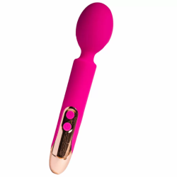 Imagen de ROCKS OFF  ORIEL VIBRADOR WAND FLEXIBLE FUCSIA