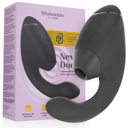 Imagen de WOMANIZER  DUO NEXT ESTIMULADOR VIBRADOR DUAL CLÍTORIS & PUNTO·G NEGRO