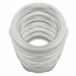 Imagen de ROMP - MOSH MASTURBADOR MASCULINO TRANSPARENTE CON FUNDA REVERSBLE DE 6 CM
