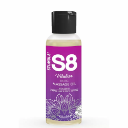 Imagen de STIMUL8  S8 VITALIZE ACEITE DE MASAJE ERÓTICO LIMA 50 ML