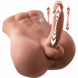 Imagen de XISE  BERTLETT DILDO ASS MASTURBADOR DILDO Y ANO REALÍSTICO POSICIÓN FRONTAL CON THRUSTING 18 CM