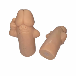 Imagen de DIABLO PICANTE  SILBATO CON FORMA DE PENE COLOR CARNE