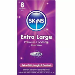 Imagen de SKINS  TAMAÑO XL PRESERVATIVOS PREMIUM PACK 8