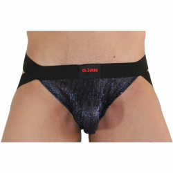 Imagen de BURN 006 JOCK BRILLANTE AZUL / NEGRO