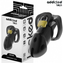 Imagen de ADDICTED TOYS LOCKED - UNBROKEN DEN JAULA PARA PENE 9,8 CM