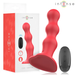 Imagen de CODY VIBRADOR CON VENTOSA ROJO CONTROL REMOTO