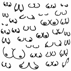 Imagen de DIABLO PICANTE - POSAVASOS CUADRADOS TETAS 10 UNIDADES