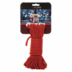 Imagen de CALEXOTICS  SCANDAL CUERDA BDSM ROJA 10 M