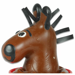 Imagen de CONDOMERIE  PRESERVATIVO DECORATIVO PINTADO A MANO CABALLO