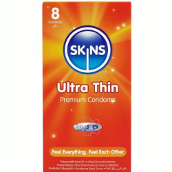 Imagen de SKINS  ULTRAFINOS PRESERVATIVOS PREMIUM PACK 8