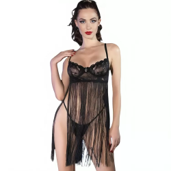 Imagen de CR 4496 BABYDOLL NEGRO