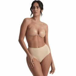 Imagen de BYE-BRA - COPAS DE SILICONA BEIGE COPA