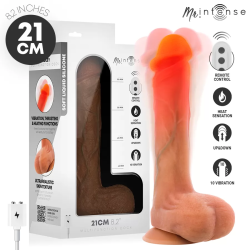 Imagen de MR INTENSE - BRADLEY DILDO VIBRADOR CON EFECTO CALOR Y CONTROL REMOTO 21 CM -Ø- 4.2 CM