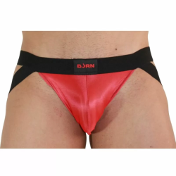 Imagen de BURN  010 JOCK ROJO / NEGRO M