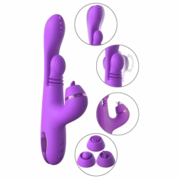 Imagen de FANTASY FOR HER - VIBRADOR RABBIT INTIMOTION PULSE PRO VIBE MORADO
