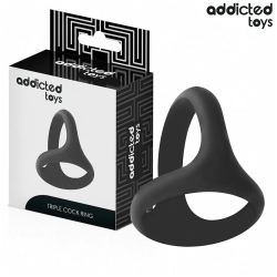 Imagen de ADDICTED TOYS  ANILLO TRIPLE GRUESO PARA EL PENE