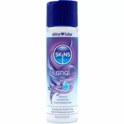 Imagen de SKINS  ANAL LUBRICANTE HÍBRIDO BASE DE AGUA & SILICONA 130 ML