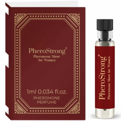 Imagen de PHEROSTRONG  PERFUME CON FEROMONAS SHOW PARA MUJER 1 ML