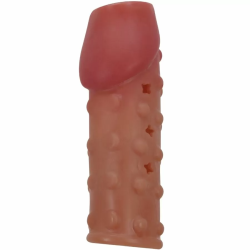 Imagen de FUNDA PARA PENE APRETADA Y VOLUMINIZADORA NATURAL