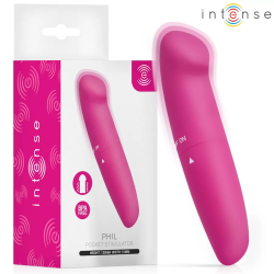 Imagen de INTENSE - PHIL VIBRADOR PUNTO G ROSA 13 CM