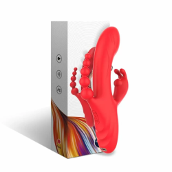 Imagen de ARMONY - VIBRADOR ESTIMULADOR PUNTO G Y CLÍTORIS ROJO