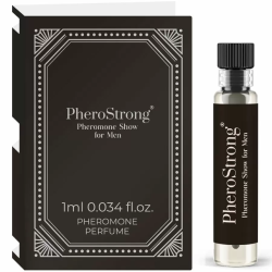 Imagen de PHEROSTRONG  PERFUME CON FEROMONAS SHOW PARA HOMBRE 1 ML