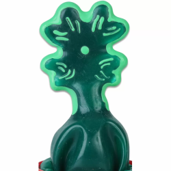 Imagen de CONDOMERIE  PRESERVATIVO DECORATIVO PINTADO A MANO HOJA DE TRÉBOL