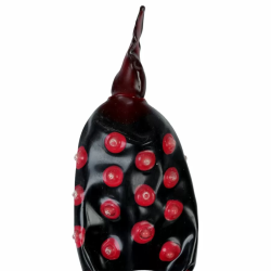 Imagen de CONDOMERIE  PRESERVATIVO DECORATIVO PINTADO A MANO FAQUIR NEGRO