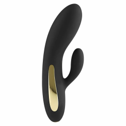 Imagen de TOYJOY  LUZ SPPLENDOR VIBRADOR RABBIT NEGRO