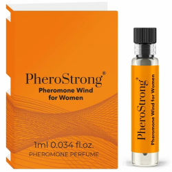 Imagen de PHEROSTRONG  PERFUME CON FEROMONAS WIND PARA MUJER 1 ML