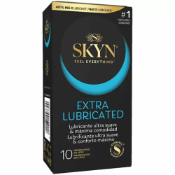 Imagen de SKYN - PRESERVATIVO EXTRA LUBRICADO 10 UNIDADES
