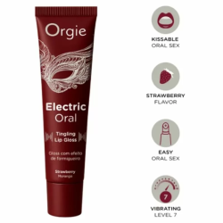 Imagen de ORGIE - ELECTRIC ORAL GLOSS LABIAL BESABLE EFECTO HORMIGUEO 15 ML