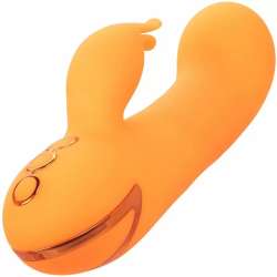 Imagen de CALEXOTICS MONTECITO MUSE VIBRADOR RABBIT NARANJA BY CALIFORNIA DREAMING