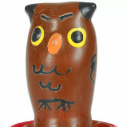 Imagen de CONDOMERIE  PRESERVATIVO DECORATIVO PINTADO A MANO BÚHO