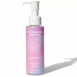 Imagen de EYE OF LOVE  BLOOM ACEITE CORPORAL CON FEROMONAS LILAC DREAM 120 ML